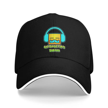 Geometry Cube Gaming Dash Baseball Cap Hip Hop  Sandwich Hats Unisex Adjustable Dad Hat Sport