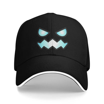 Geometry Gaming Cube Dash Baseball Caps Hip Hop Extreme Demon Sandwich Cap Unisex Style Adjustable Dad Hat Running Golf
