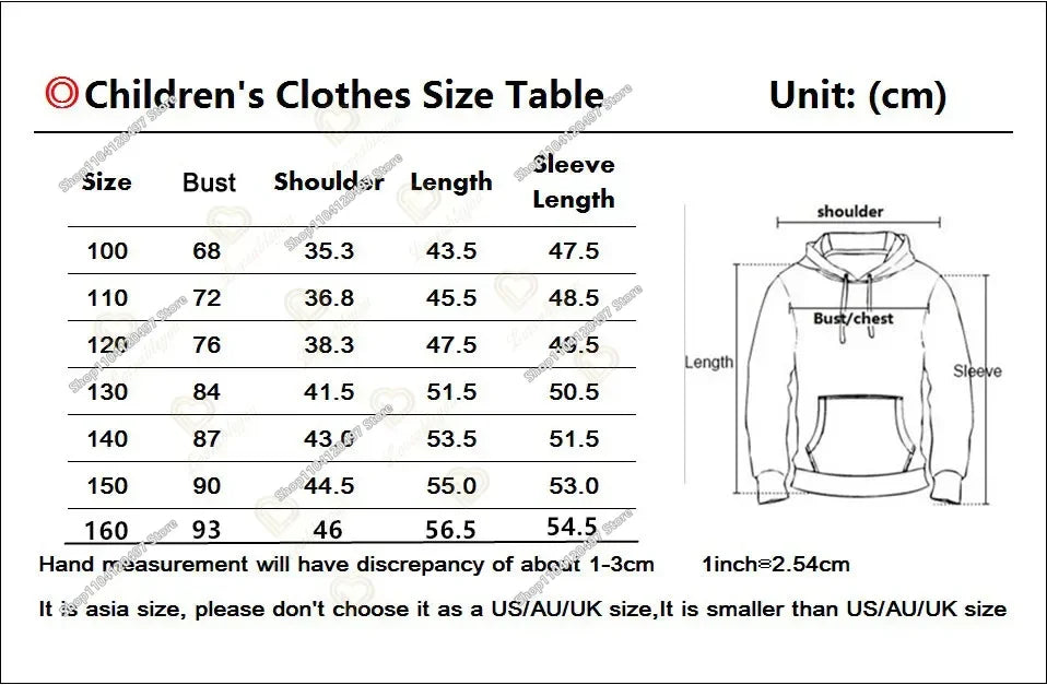 Children Battle Royals Hoodie Fortnite Boys Girls Cartoon Printed Pullovers Kids Sweatshirt Harajuku Streetwear Spring Winter