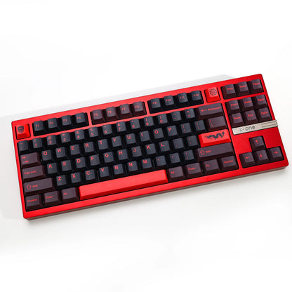 KBDiy GMK Red Dragon Keycaps PBT 143 Keys Set Retro Alice ISO Cherry Profile KeyCap For Custom DIY 60 Mechanical Keyboard Gaming