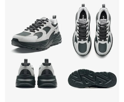 Xtep Men's Casual Shoes Winter Street Style Cushion Lightweight Wear-Resistant Breathable Walking Sneakers 875419320005