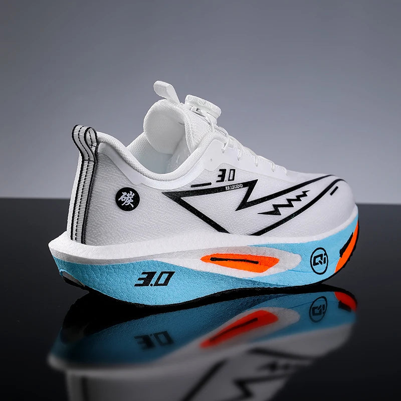 2026 løbesko med carbonplade til marathon, sportslige, åndbare og lette, komfortable skridsikre sneakers til mænd og kvinder, casual, ny