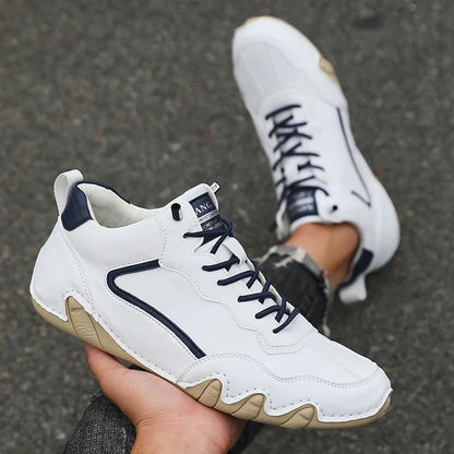 Men's Casual Shoes, Comfortable, High-end Leather, Fashionable, Casual, Loafers, Walking Sports Shoes, Facon Designer Shoes 2025
