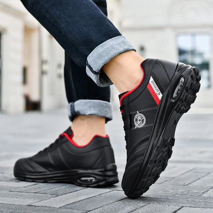 Mens Sports Shoes Big Size Breathable Comfortable Wear-resistant Snekaers Soft Sole Casual Flat Running Shoes for Man