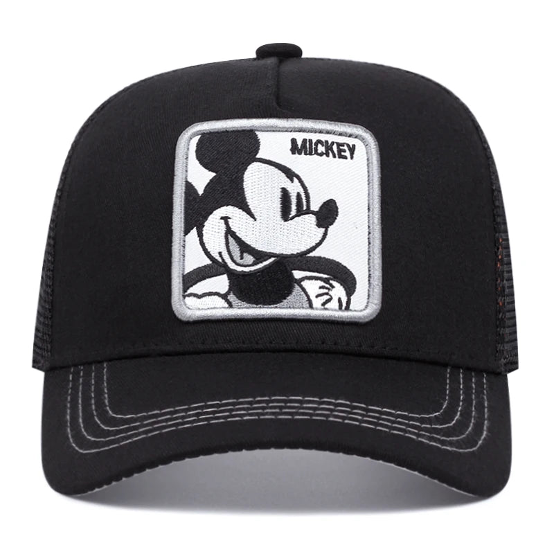 High Quality Brand Anime Cartoon Snapback Cotton Baseball Cap Men Women Hip Hop Dad Mesh Hat Trucker Hat Dropshipping