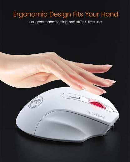 Silent Rechargeable 1600 DPI Adjustable 2.4GHz Wireless Connection Mouse Quiet Click For Office Use Compatible With PC Laptop