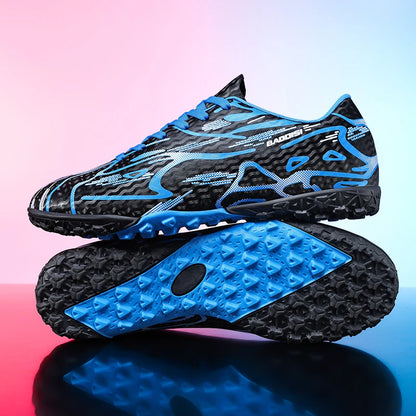 Nouveaux hommes chaussures de Football Sport formation bottes de Football doux ultraléger respirant professionnel baskets unisexe herbe crampons Match
