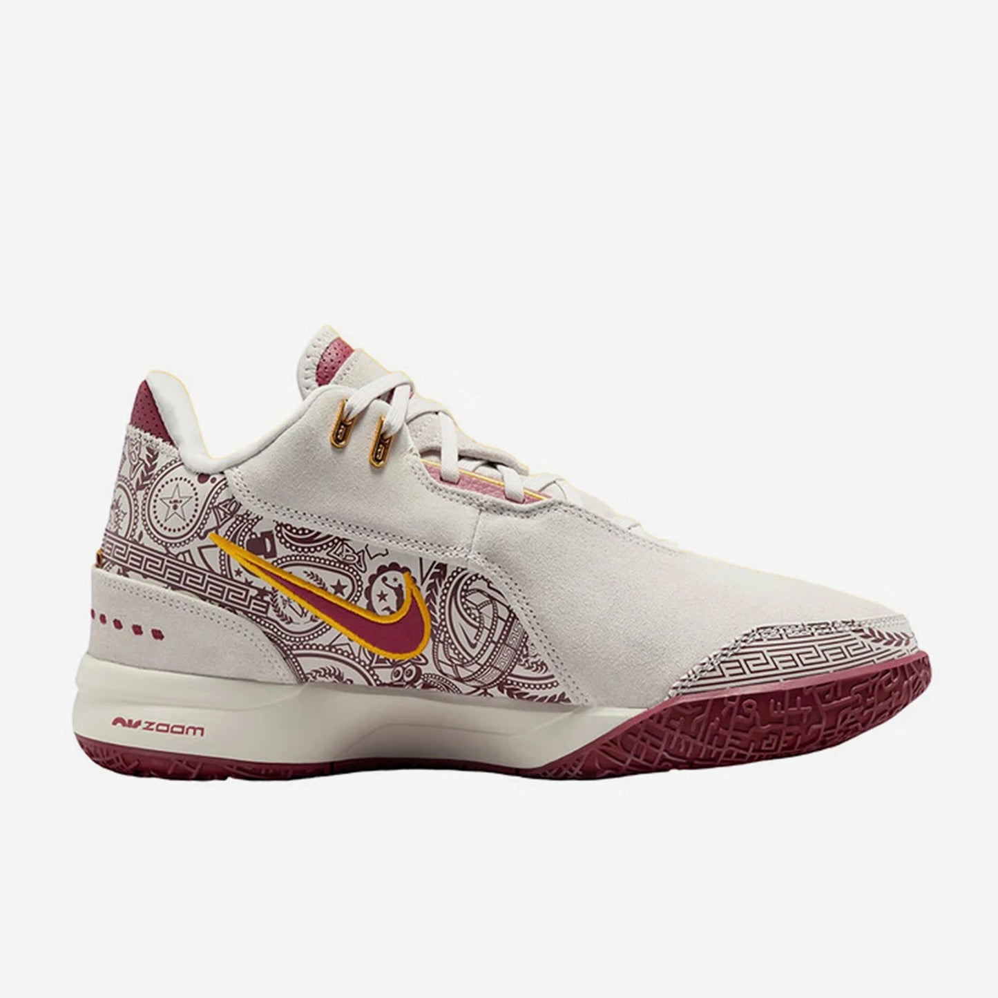 Nike genuine autumn new men's outdoor cushioned center top basketball shoes FZ7888-001
