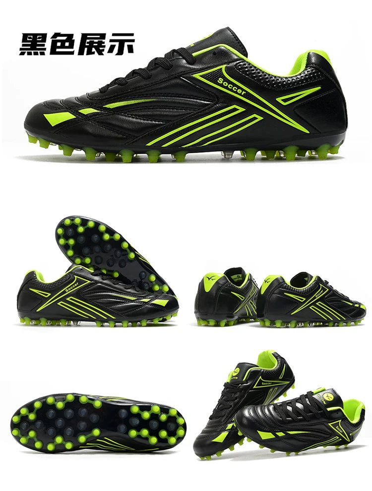 Hot Selling Youth Professional Long Nail Soccer Shoes Men's Broken Nail Football Shoes Children's Student Training Shoes