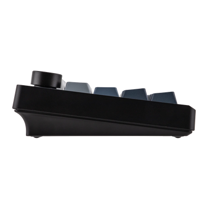 Tastiera meccanica EPOMAKER Split70 QMK/VIA 70% con layout split, connessione cablata/BT/2.4Ghz wireless, manopola programmabile e modificatori Mac