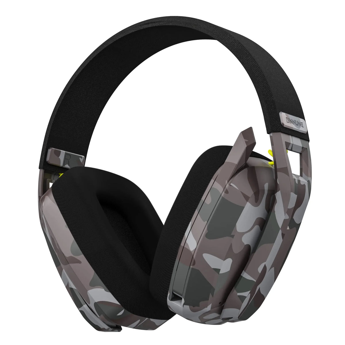 BINNUNE BW06 Casque Gamer Sans Fil Bluetooth 2.4GHz avec Micro pour PS5 PS4 PC Mac PlayStation, Headset Stéréo pour Joueurs