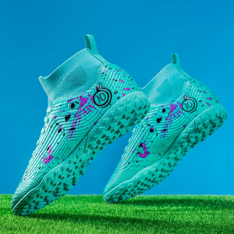 New Men Professional Soccer Shoes Non-slip Football Boots Unisex Breathable Futsal Sports New Cleats Drop Shipping Ultralight
