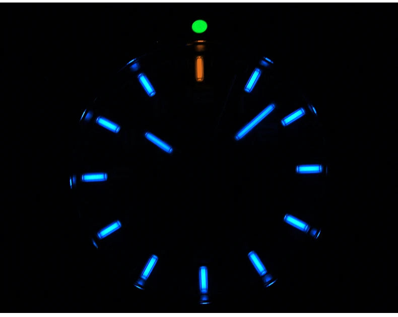 YELANG V1019 Men's Luminous Watch 44mm Mechanical Sapphire Miyota 8205 Automatic Movement 100m Waterproof Diver's Watch for Men