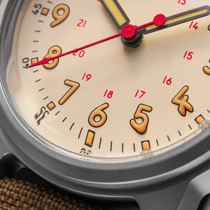 THORN Retro vojenské hodinky 36 mm s strojkem NH35A SHY-043 Sportovní hodinky Unisex Pánské a dámské Luxusní