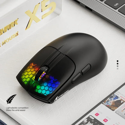 ATTACK SHARK X5 49g Wireless Gaming Mouse, Bluetooth Tri-mode, PixArt Optical Sensor for PC/MAC/Wins