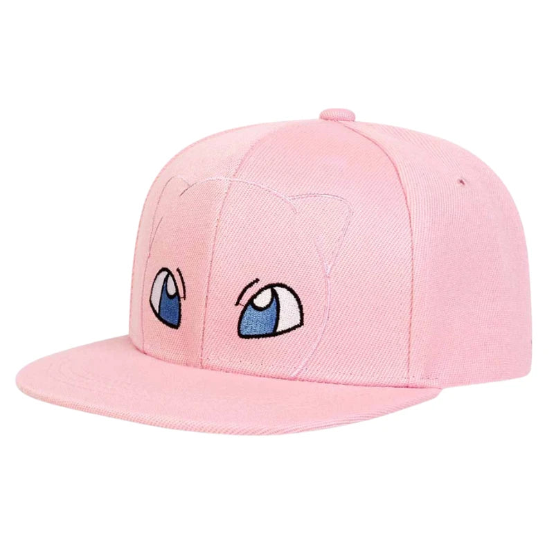Anime  Pokemon Kawaii Characters Pikachu Squirtle Embroidery Baseball Cap Adjustable Cosplay Hip Hop Baseball Cap Cartoon Hats