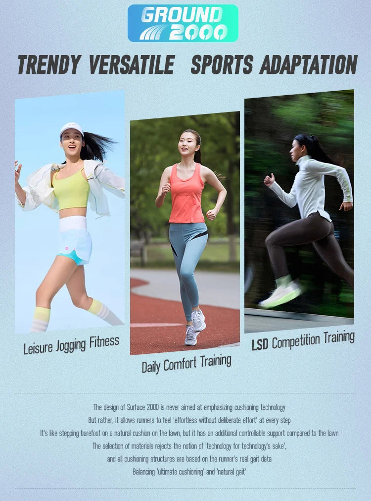 IRUNSVAN Carbonfaser-Sneaker – Laufschuhe für Anfänger und Fortgeschrittene – atmungsaktiv und bequem – Trainingsschuhe mit dicker Sohle – Unisex 130
