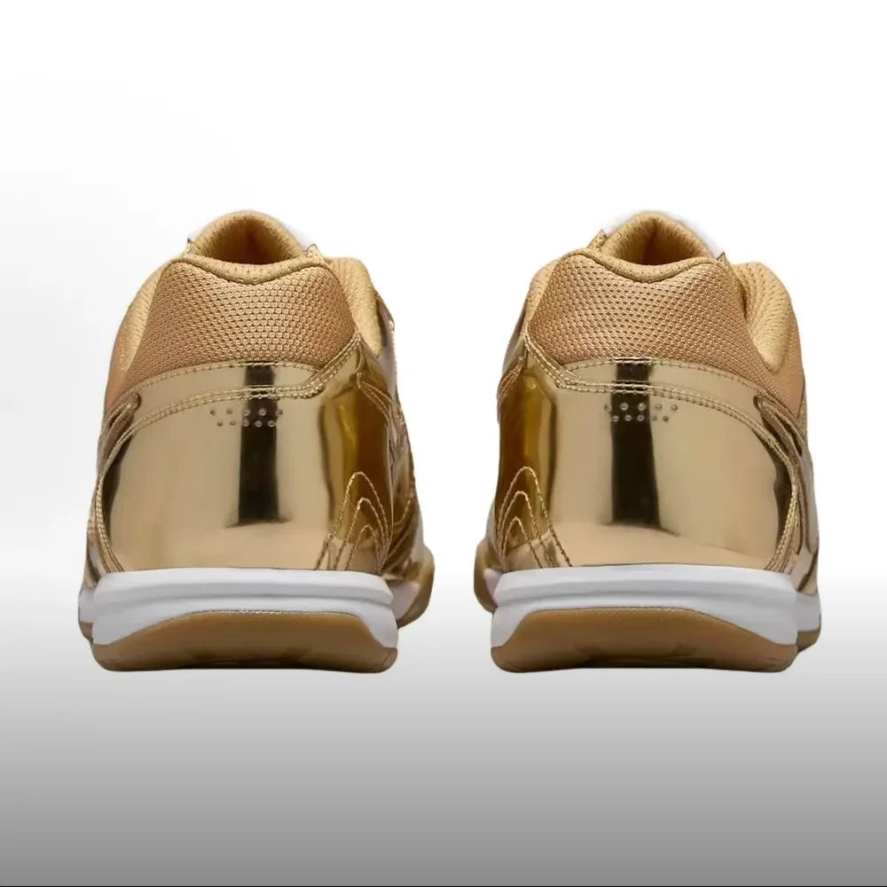 Nike Gato Series LV8 Soft, Slip-Resistant, Durable, Versatile Soccer Shoes Gold Unisex IB3566700