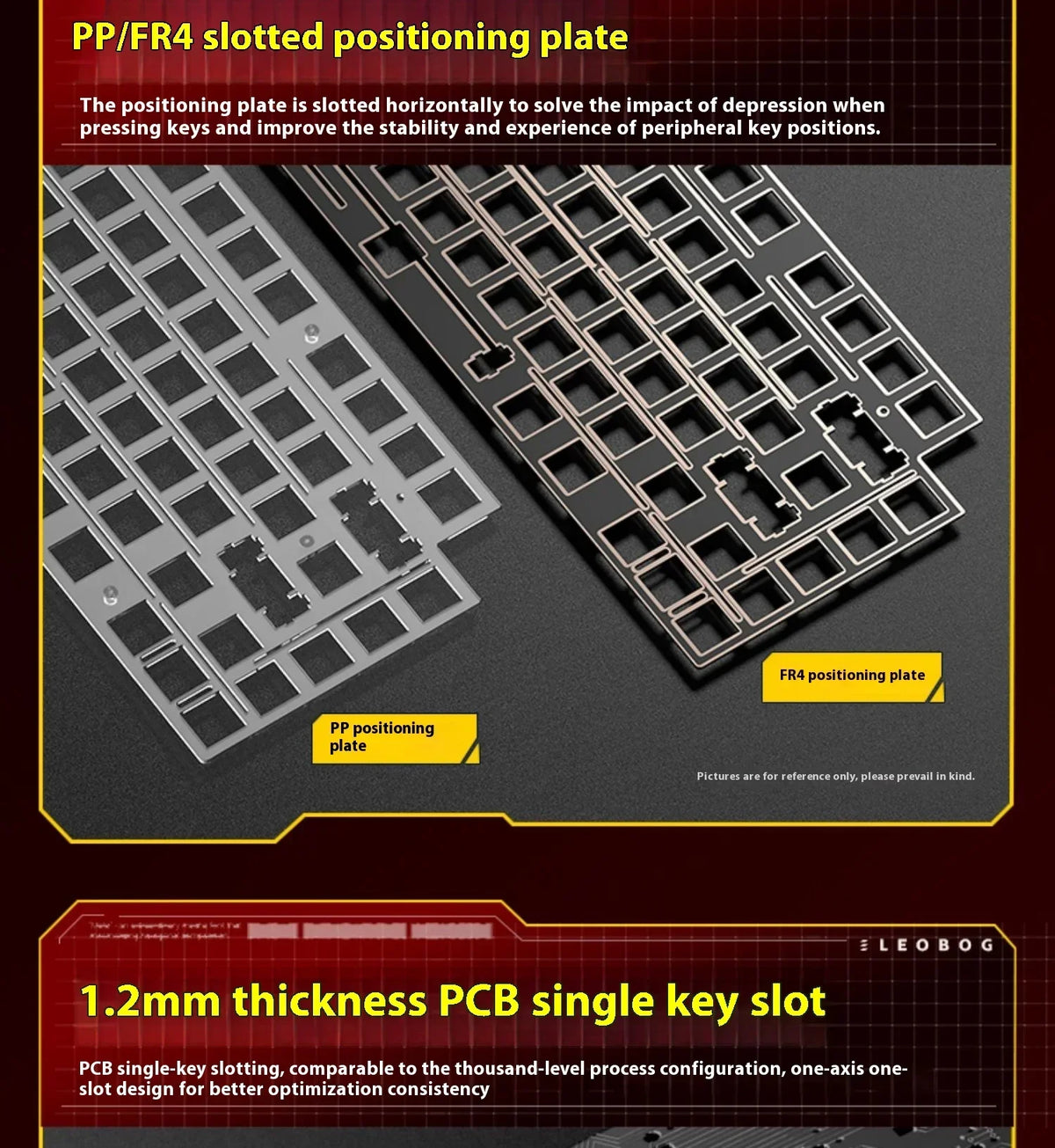 LEOBOG Hi75C Mechanical Keyboard 3Mode/Wired kit Hot Swap With Knob RGB Aluminium Alloy Gasket Hi75C Keyboard Kit PC Custom Gift
