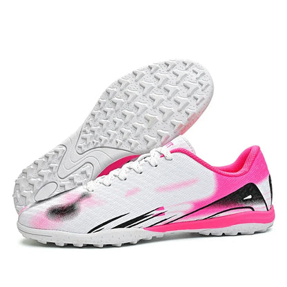 Nouvelles chaussures de Football en plein air pour hommes crampons chaussures de Football professionnelles bottes de terrain de Football pour enfants baskets d'entraînement confortables et antidérapantes