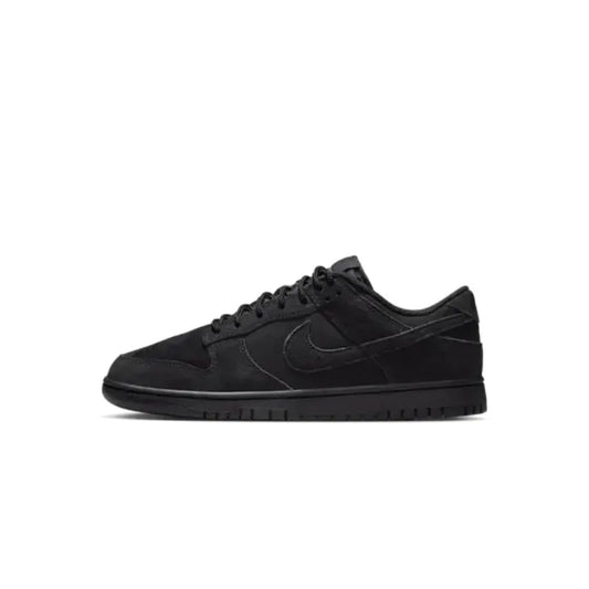 „Nike Dunk Leather Retro SE“ – universalūs, patogūs, amortizuojantys, žemi sportiniai bateliai vyrams ir moterims, juodi IB6651-001