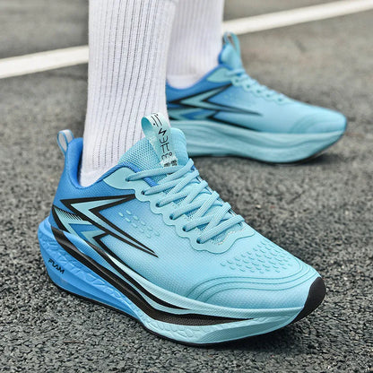 New Running Shoes Men Speciality Marathon Men's Sports Lightweight Carbon Board Women's Comfortable Athletic Nonskid Sneakers