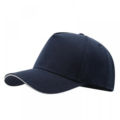 Custom Print Logo 5 Panel Baseball Cap Men Women Blank Sport Hat Unisex Adjustable  Basic Gorras Casquette For Outdoor Holiday