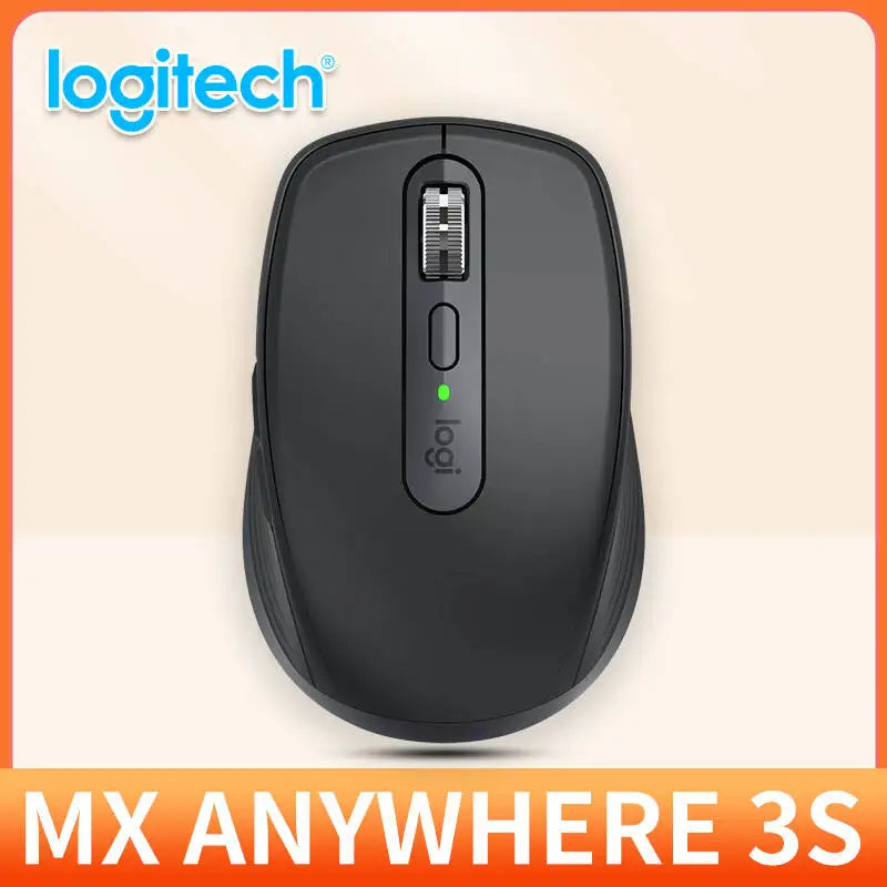 Official Flagship Logitech MX Anywhere 3S Wireless Mouse, Light Sound Bluetooth Laptop, Desktop Computer M750 Series
