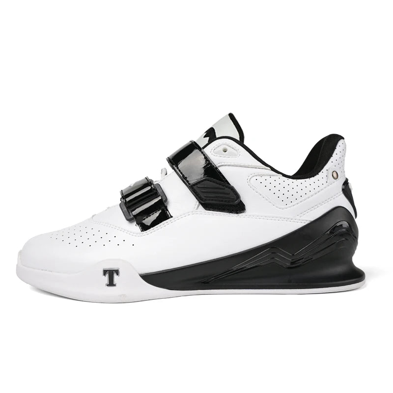Scarpe professionali da sollevamento pesi, comode scarpe da squat indoor, scarpe sportive resistenti antiscivolo per sollevamento pesi e stacco duro