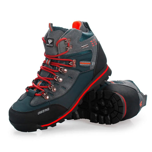 Herenklimschoenen Outdoor Mode Antislip Slijtvaste Wandelstiefels Comfortabele Waterdichte Sneeuwwandel- en Reissportschoenen