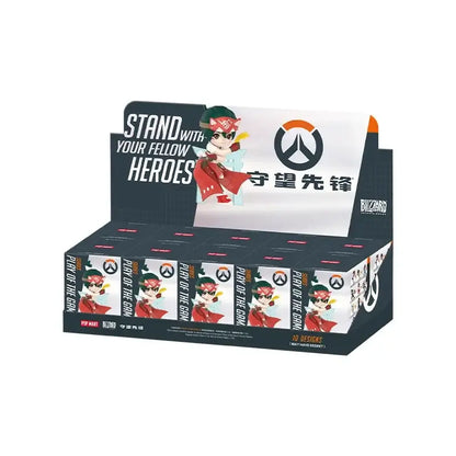 POP MART Overwatch Play of The Game Series Original Blind Box Surprise Mystery Box Cute Anime Action Figure Ornaments Figurines