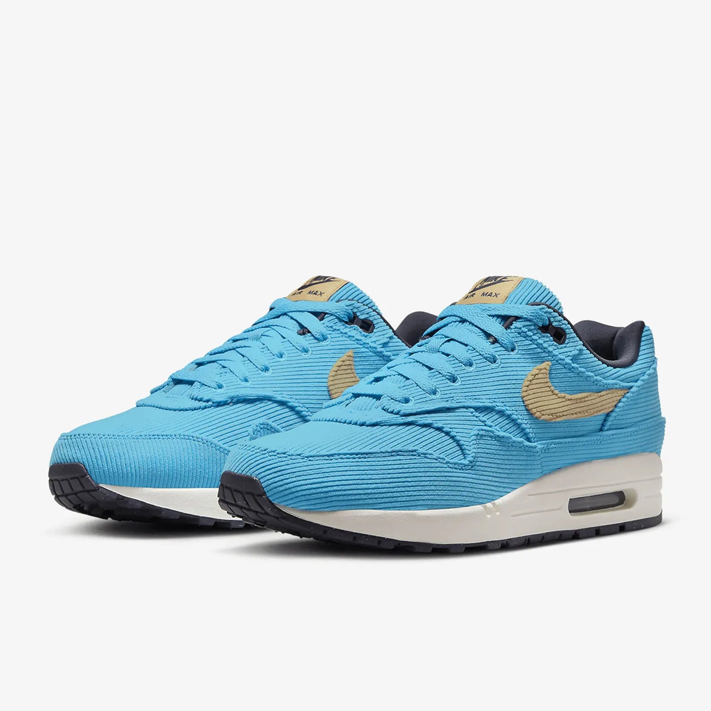 Nike Air Max 1 oficiais e genuínos, sapatilhas desportivas casuais unissexo de cano baixo com amortecimento Air, FB8915-400