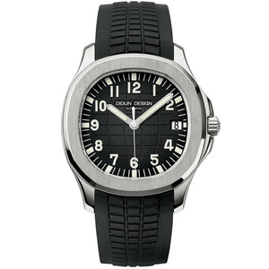 DIDUN Sport Men Automatic Mechanical Watches Sapphire Stainless Steel 10Bar Waterproof Clock