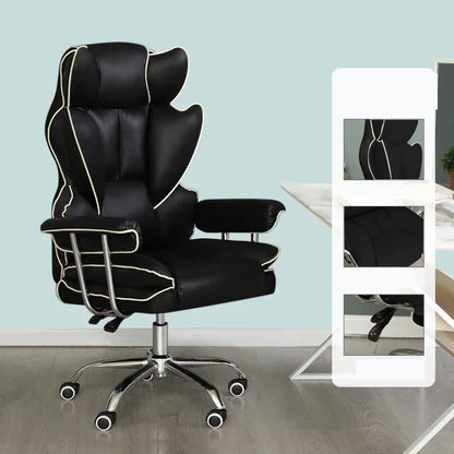 Nouveau fauteuil de gaming confortable et ergonomique pour ordinateur, pivotant, avec fonction de levage, idéal pour le bureau et les gamers