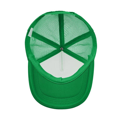 Adult Creepers Zombie Hostile Mob Character Trucker Cap Mesh Baseball Caps Polyester Hat Sun Caps Adjustable Golf Hats Summer