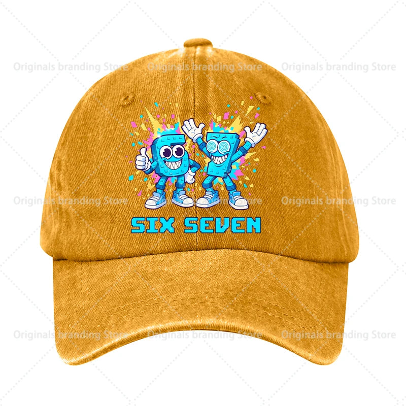Steal A Brainrot 67 Children Baseball Cap Men Women Sun Hat New Adult Outdoor Sport Sunbonnet Retro Headgear Gift Hot Sales