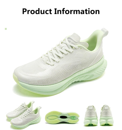 Onemix New Original Men Running Sports Shoes Shock Absorption Soft Lightweight Breathable Mesh Non-slip Cushioning Sneakers