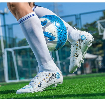 Botas de fútbol de alta calidad para hombre, zapatillas de fútbol para niños y adolescentes, botas de fútbol para niños, zapatillas deportivas unisex de fútbol