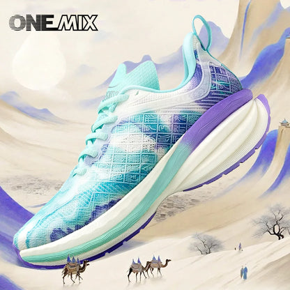 ONEMIX Scarpe sportive cinesi Nuove scarpe da corsa da uomo ammortizzanti Antiscivolo Traspiranti Leggere Sneaker da donna per attività all'aperto