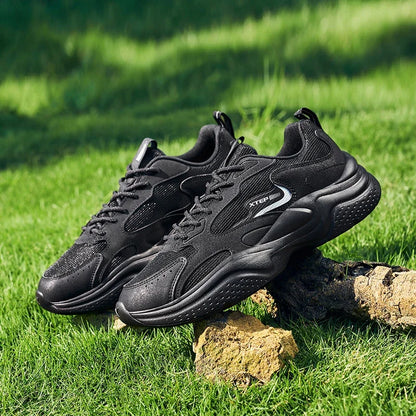 Xtep fritidssko til mænd – sommerkollektion, nye, åndbare mesh-sko med tyk sål, forhøjet, letvægts, ungdommelige, moderigtige sportssko 875319320001
