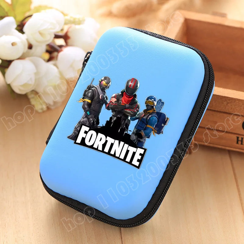Neue Fortnite-Aufbewahrungstasche, multifunktionaler Organizer für Datenkabel, Ladegerät und Reise-Kopfhörer, Schutzhülle, Geburtstagsgeschenk für Kinder