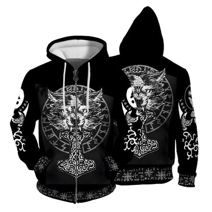 Autumn Sweatshirt New In Hoodies & Sweatshirts Comfortable Fashion Skull Print Keep Warm Clothing Man Hoodie Men's Clothing Tops, produit gaming premium Fraquane, produits de luxe