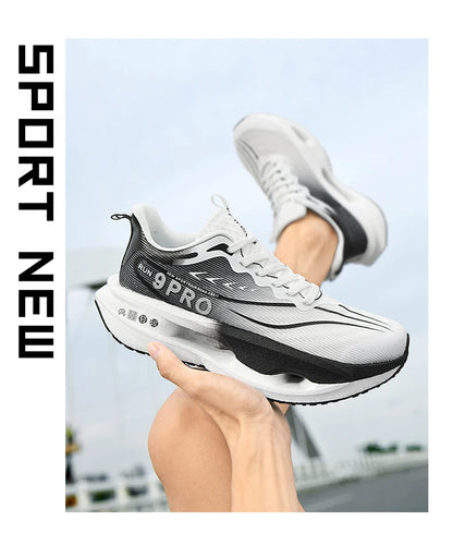 Baskets de marathon respirantes pour hommes - Chaussures de basket-ball tendance - Chaussures de marche pour homme - Baskets décontractées pour femme - Légères
