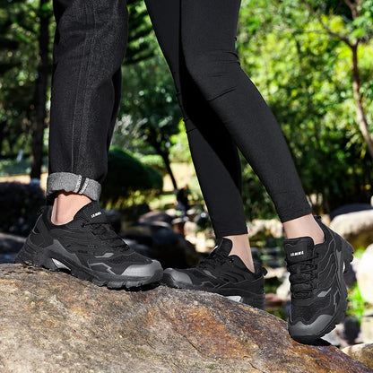 2025 Unisex Hiking Shoes, Outdoor Hiking Sports Shoes, Non-slip, Waterproof Camping Shoes, Outdoor Sports Walking Shoes