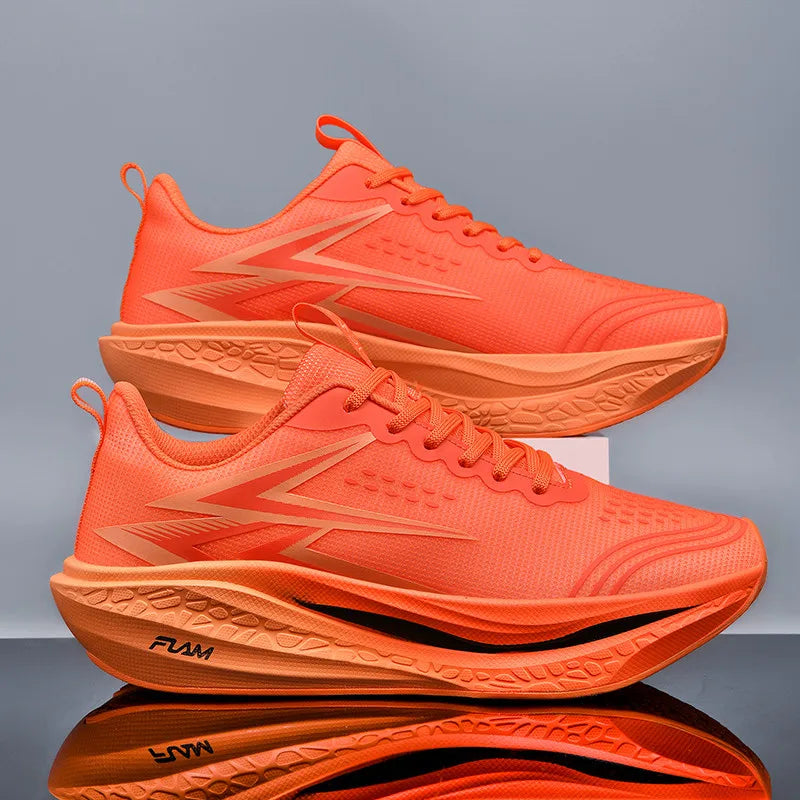 New Running Shoes Men Speciality Marathon Men's Sports Lightweight Carbon Board Women's Comfortable Athletic Nonskid Sneakers