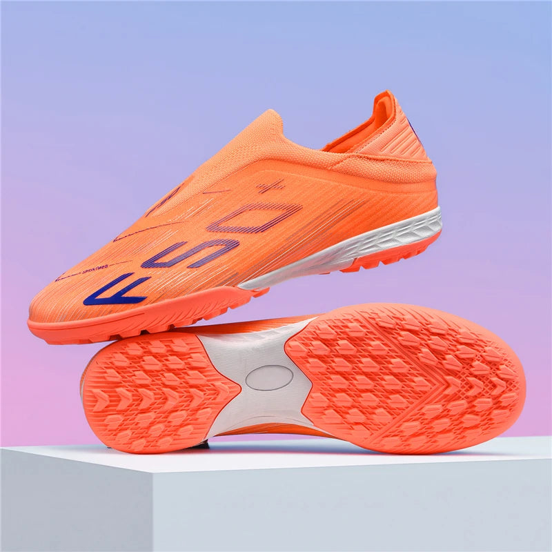 Nouvelles chaussures de football pour hommes, crampons antidérapants ultralégers FG pour gazon, chaussures de sport confortables pour adultes, chaussures de futsal antidérapantes
