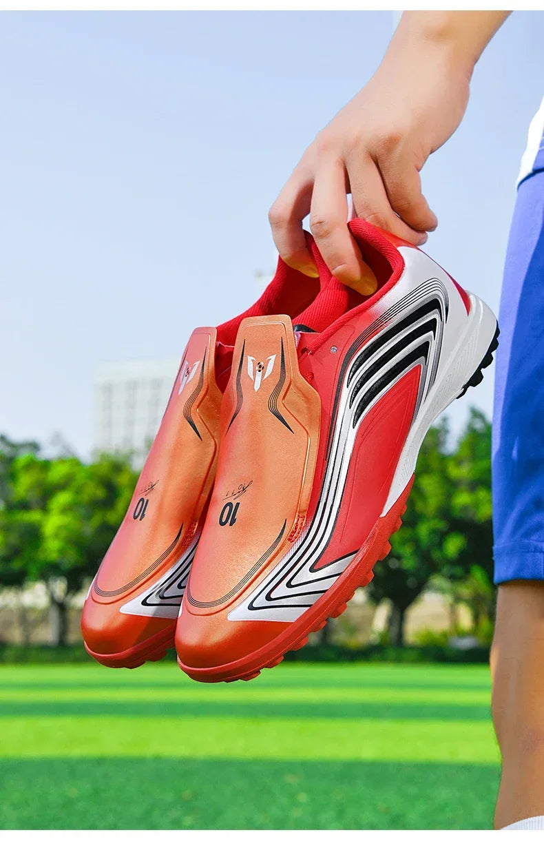 Nouvelles chaussures de football pour hommes, baskets de futsal, crampons antidérapants de haute qualité pour intérieur, chaussures de football à crampons très vendues, chaussures de match pour terrain gazon, chaussures