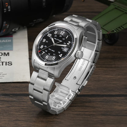 Militado ML08 Quartz Watch Ronda 515 Movement Domed Sapphire Wristwatch BGW9 Luminous 10Bar Waterproof 38mm Men Watches