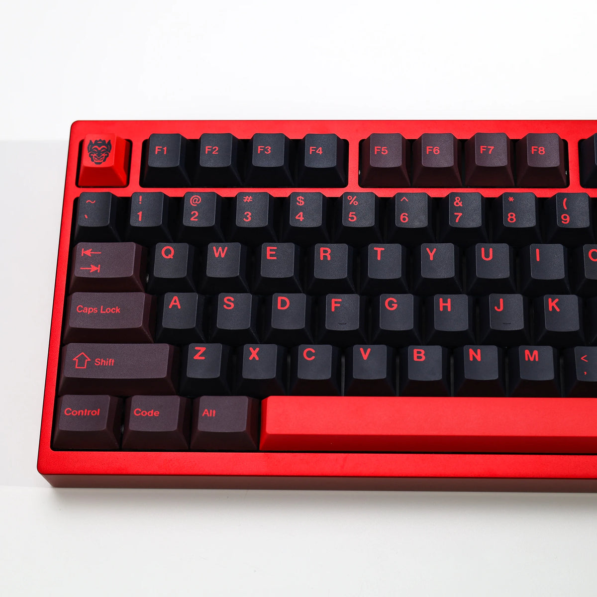 KBDiy GMK Red Dragon Keycaps PBT 143 Keys Set Retro Alice ISO Cherry Profile KeyCap For Custom DIY 60 Mechanical Keyboard Gaming