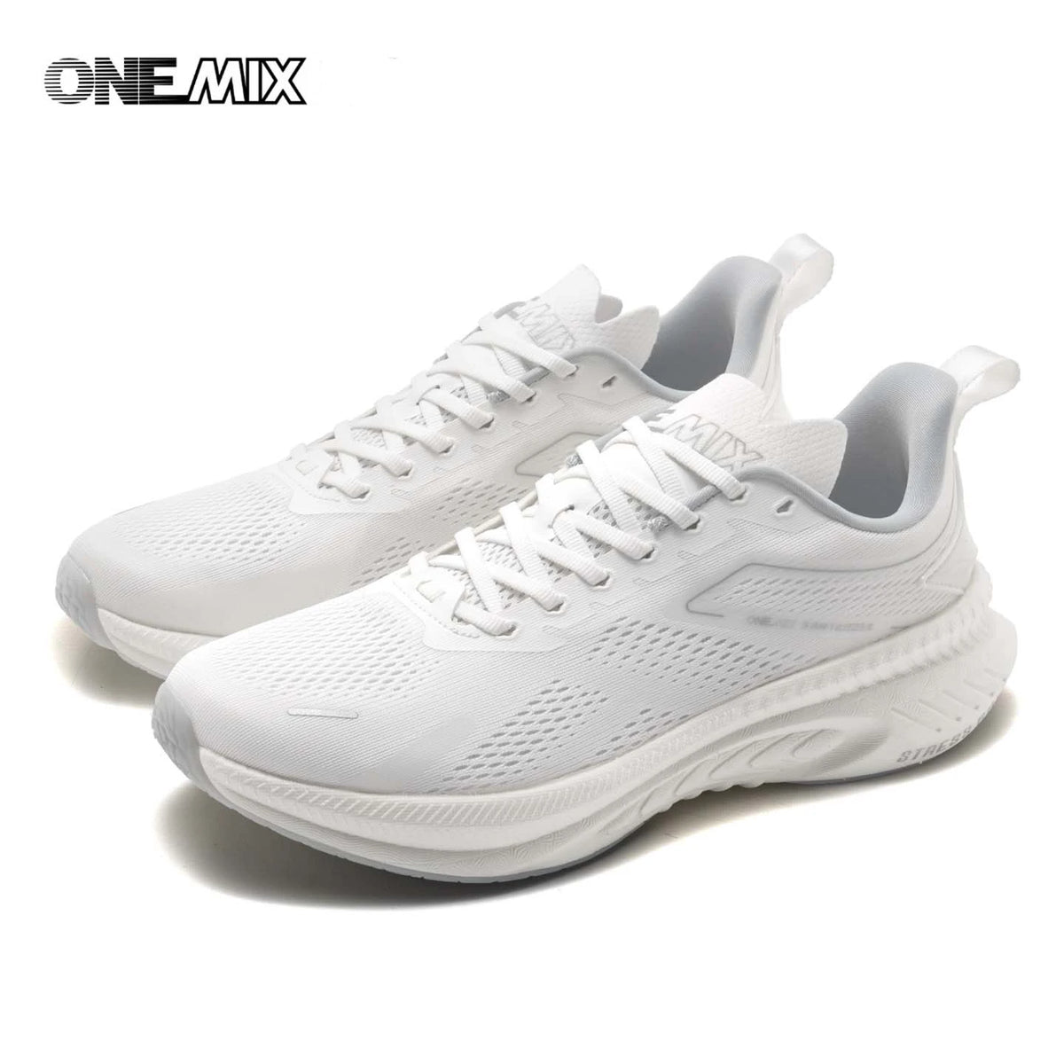 ONEMIX Nuovo modello Autunno-Inverno Scarpe da corsa da uomo per attività all'aperto, da jogging, ammortizzate, traspiranti, leggere ed elastiche